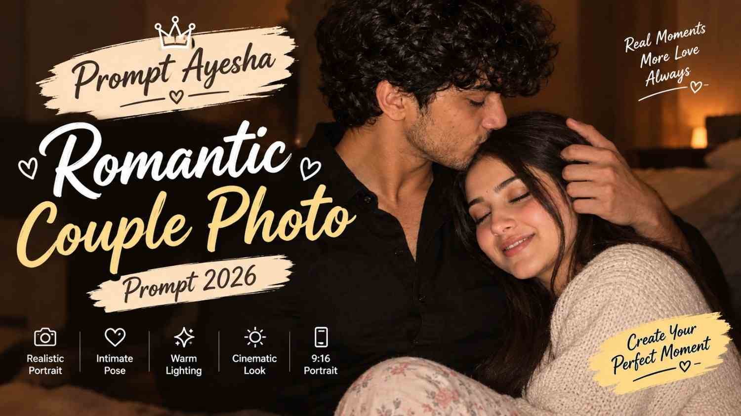 Prompt Ayesha: Romantic Couple Photo Prompt 2026