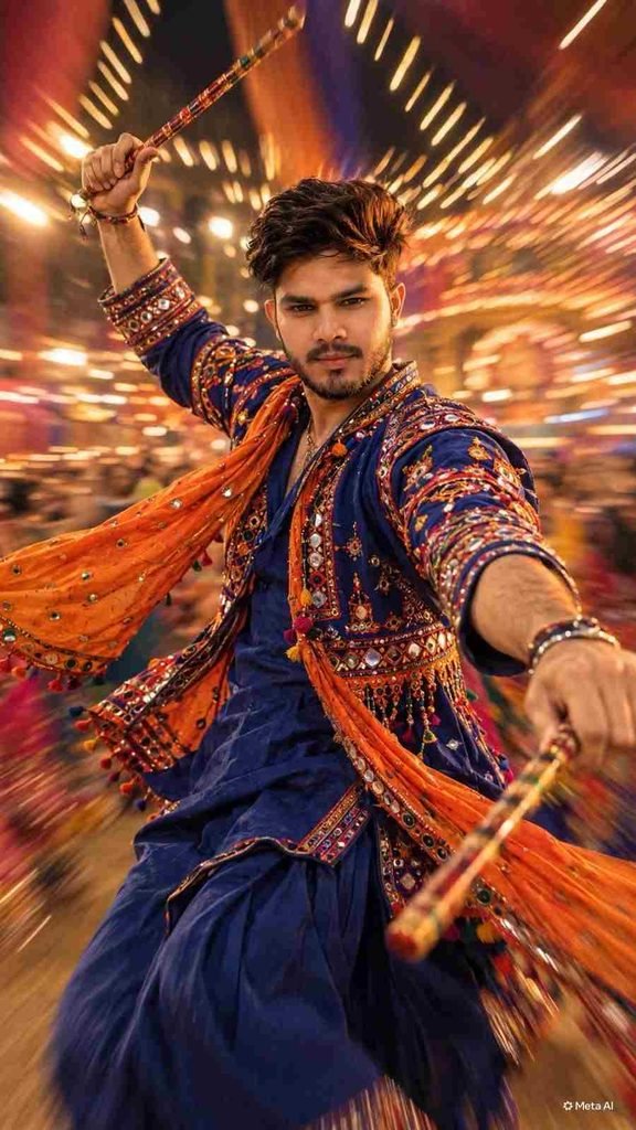 New Instagram Filter Unlocked: Create a Cinematic Navratri Photo with AI