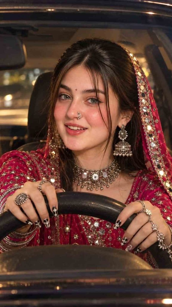 Navratri car portrait prompt.
